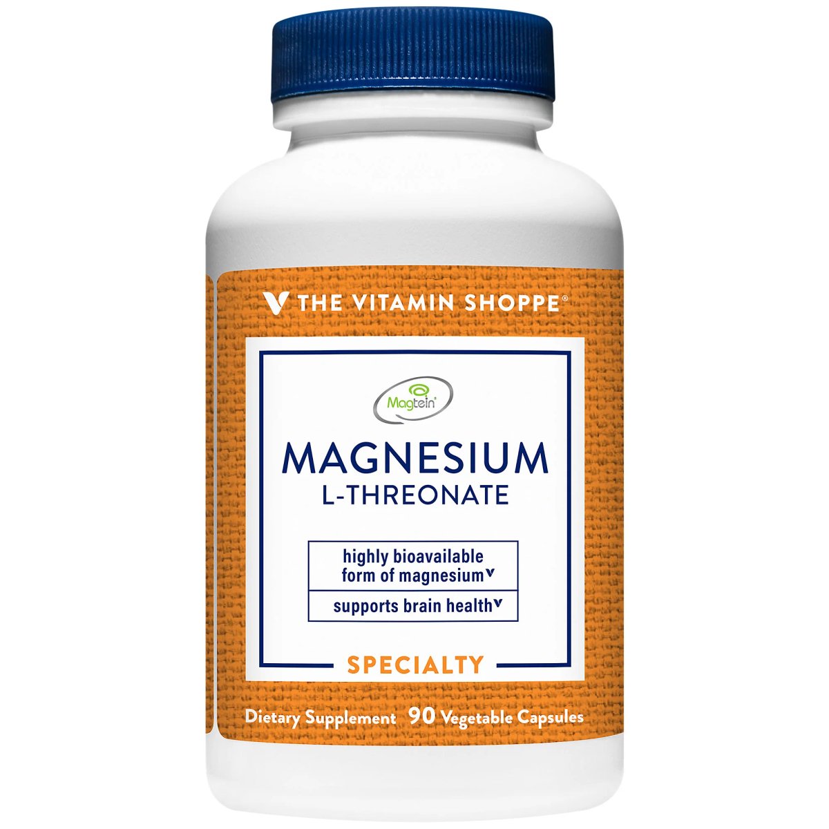 Treonato de Magnesio (90 Capsulas Vegetales)  Vitamin Shoppe
