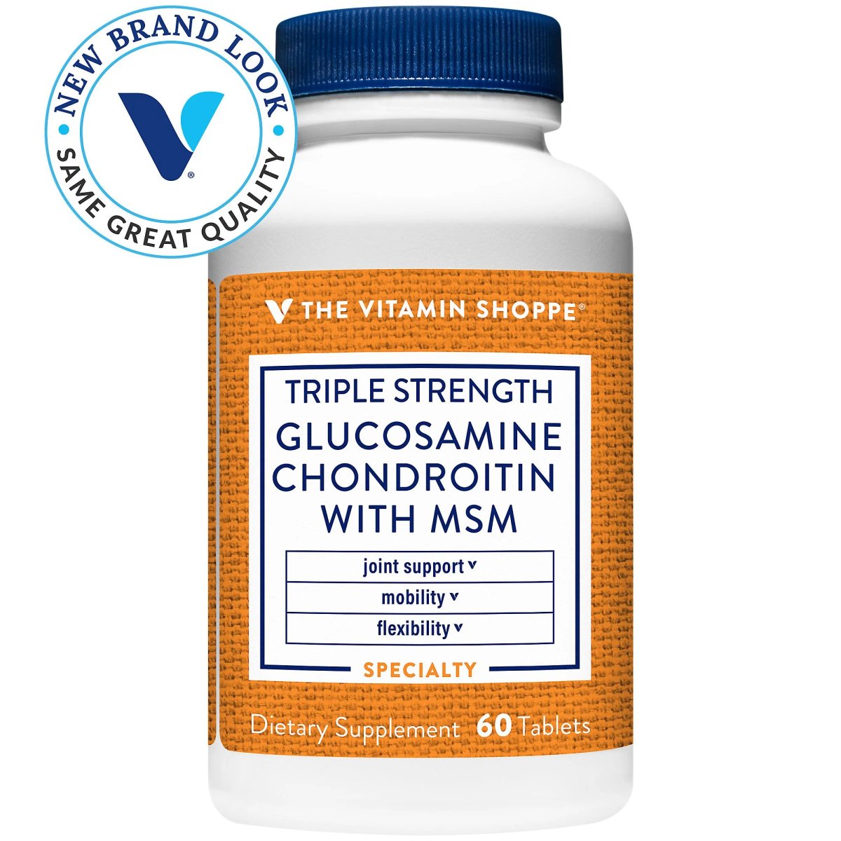 Triple Strength Glucosamine Chondroitin MSM (60 Tabletas) the Vitamin Shoppe