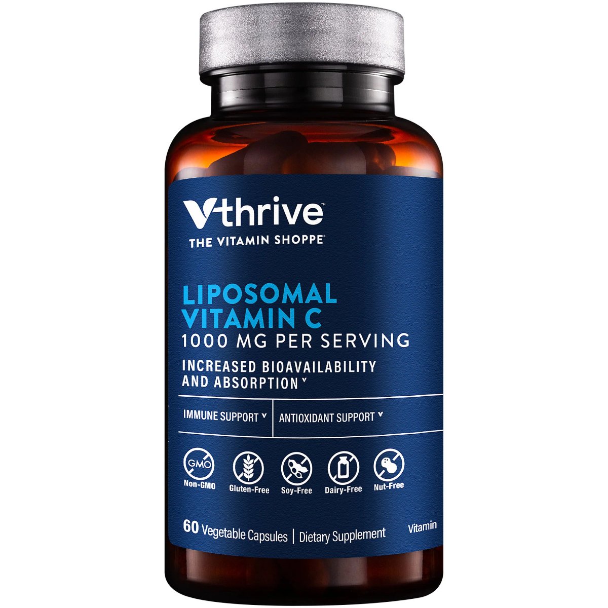 Vitamina C Liposomal 1000mg (60 Cápsulas Vegetarianas) Vitamin Shoppe