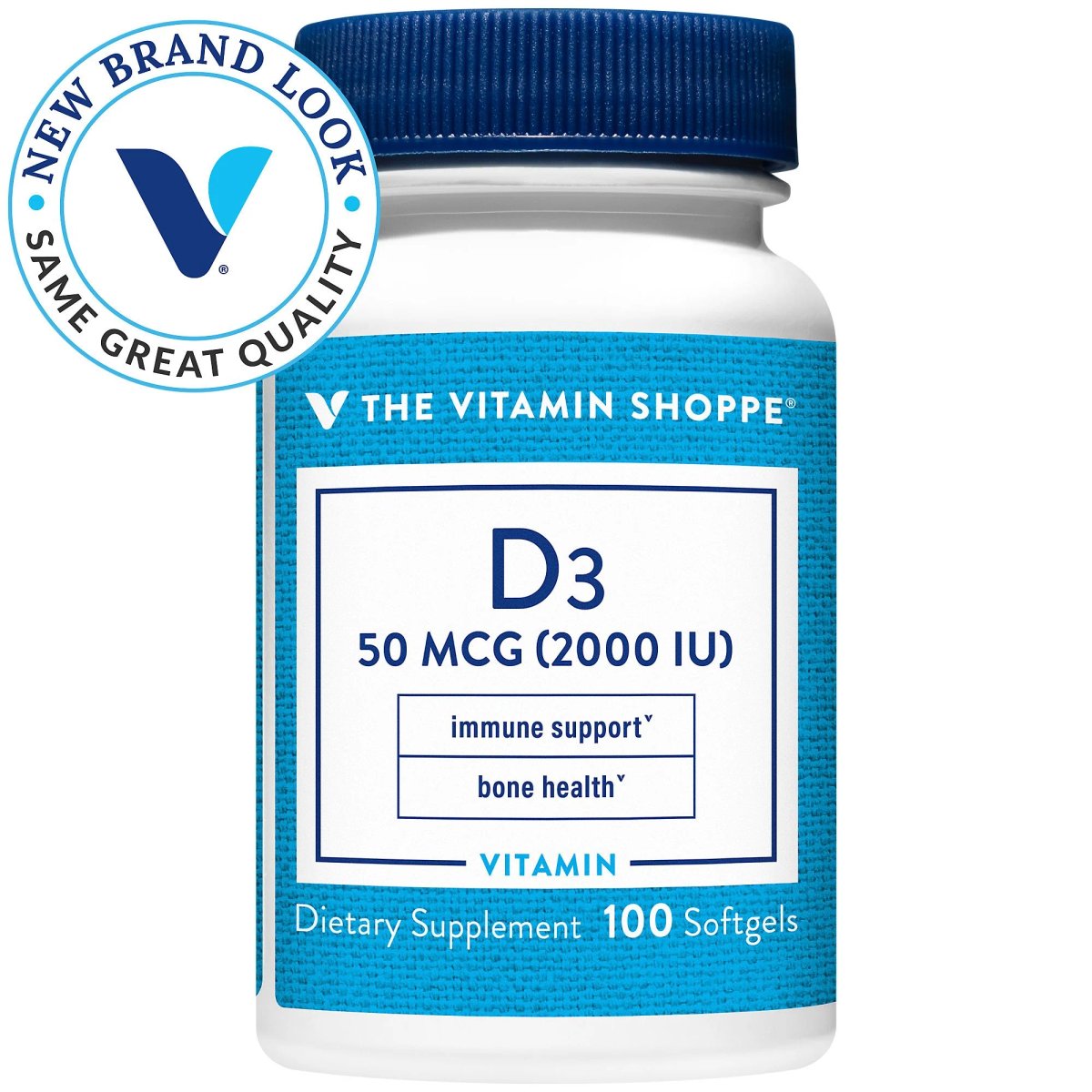 D3 2000 IU (100 Capsulas Blandas) Vitamin Shoppe