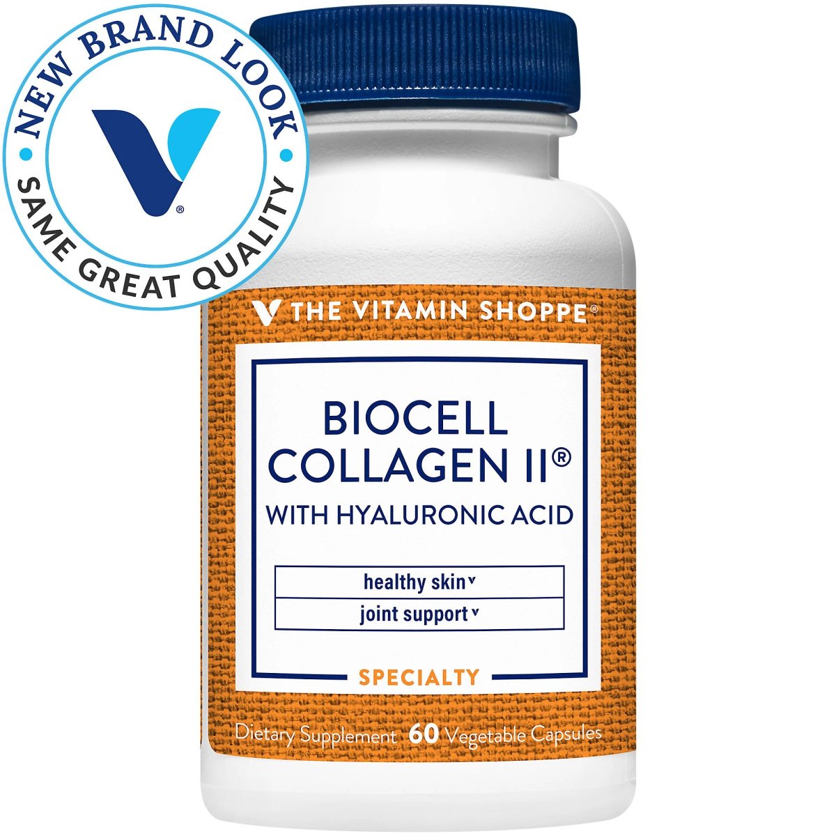 Biocell Collagen II con Acido Hialuronico (60 Capsulas)  Vitamin Shoppe