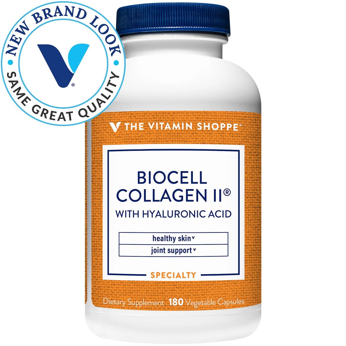 Biocell Collagen II con Acido Hialuronico (180 Cápsulas)  Vitamin Shoppe