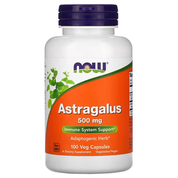 ASTRAGALUS 500MG X 100 CAPS - NOW