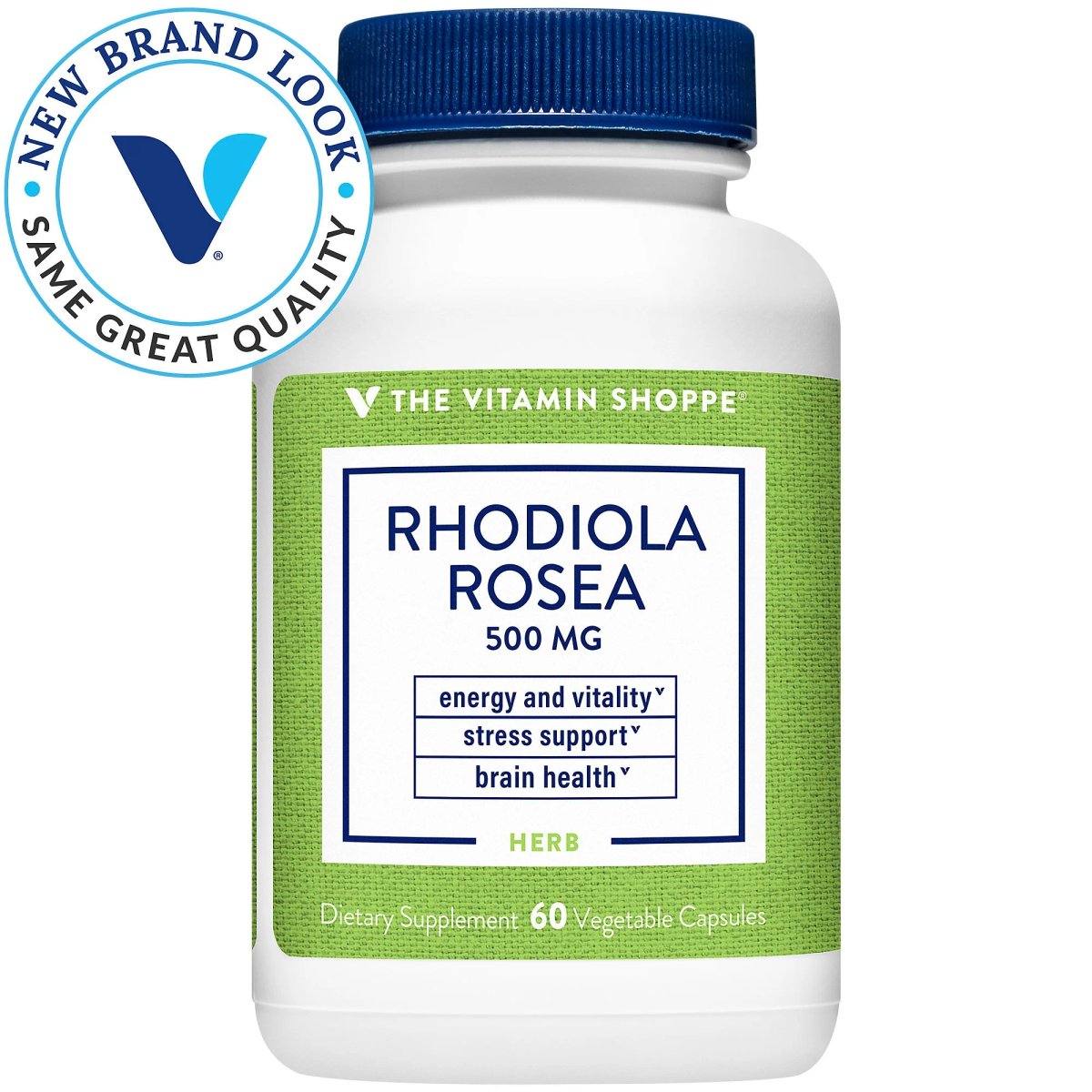 Rhodiola Rosea 500 mg (60 Capsulas) the Vitamin Shoppe