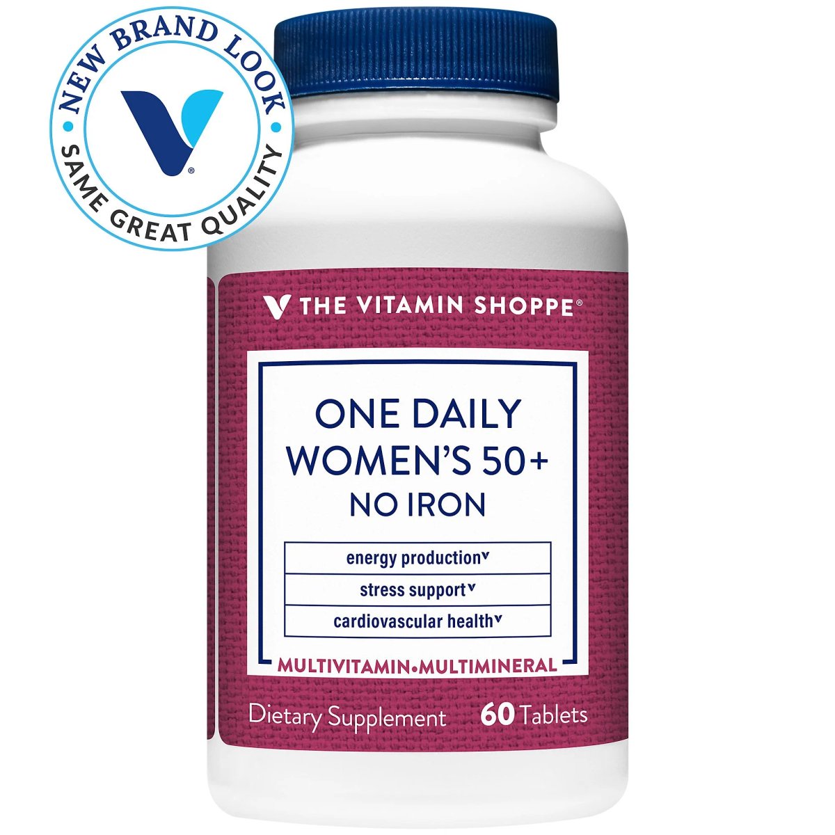 One Daily Women's 50+ Sin Hierro (60 Tabletas) Vitamin Shoppe