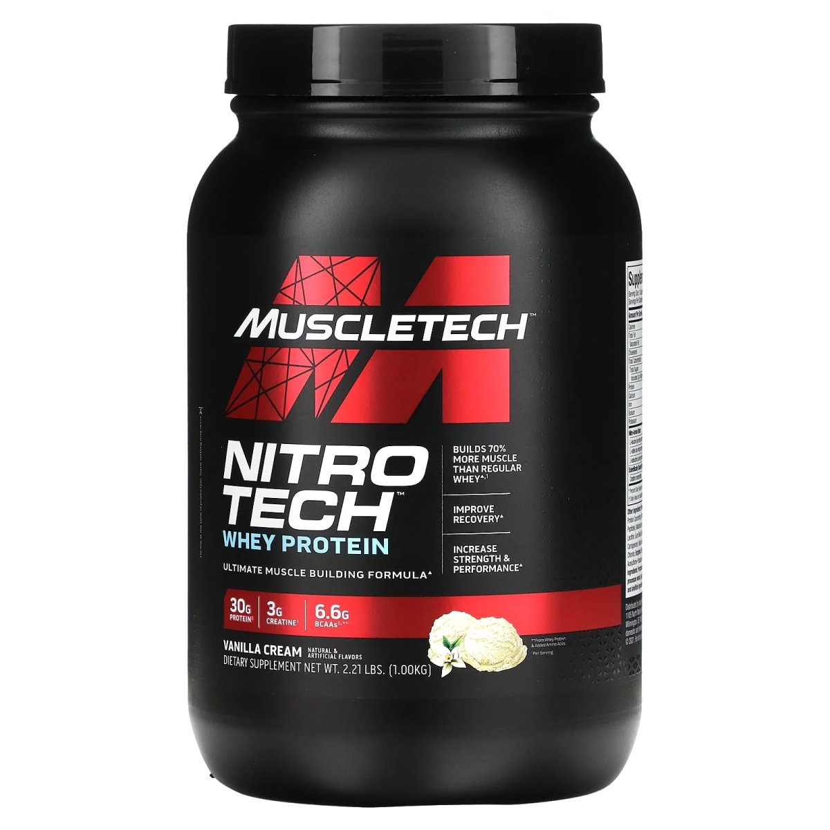 NITRO TECH + CREATINA 2LBS MUSCLETECH