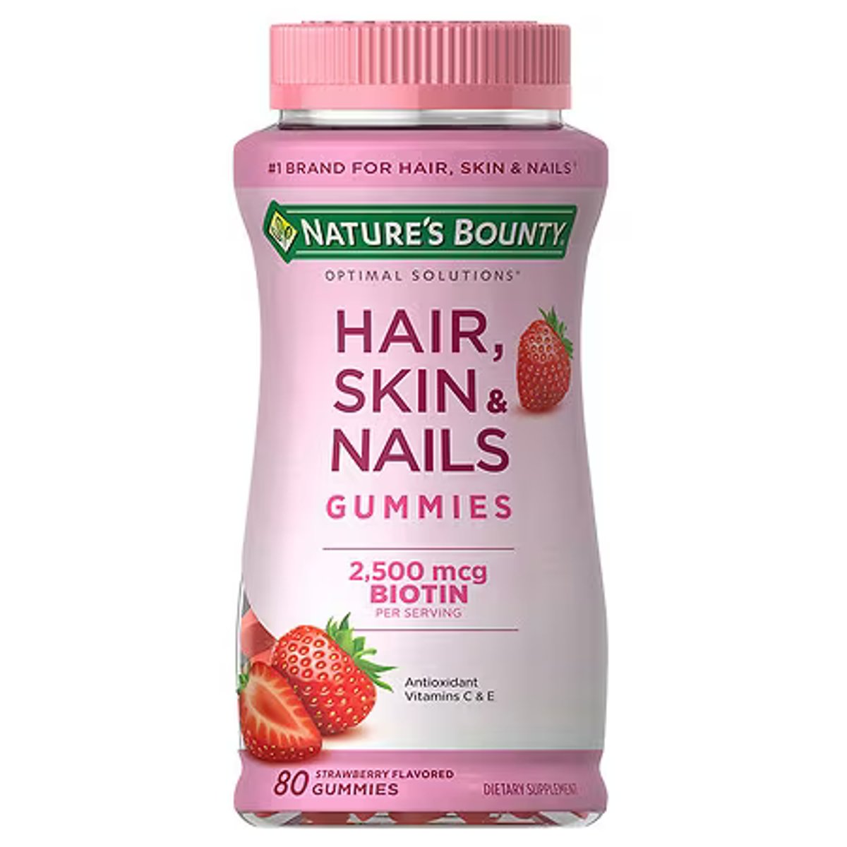 HAIR, SKIN & NAILS NATURE'S BOUNTY GUMMIES