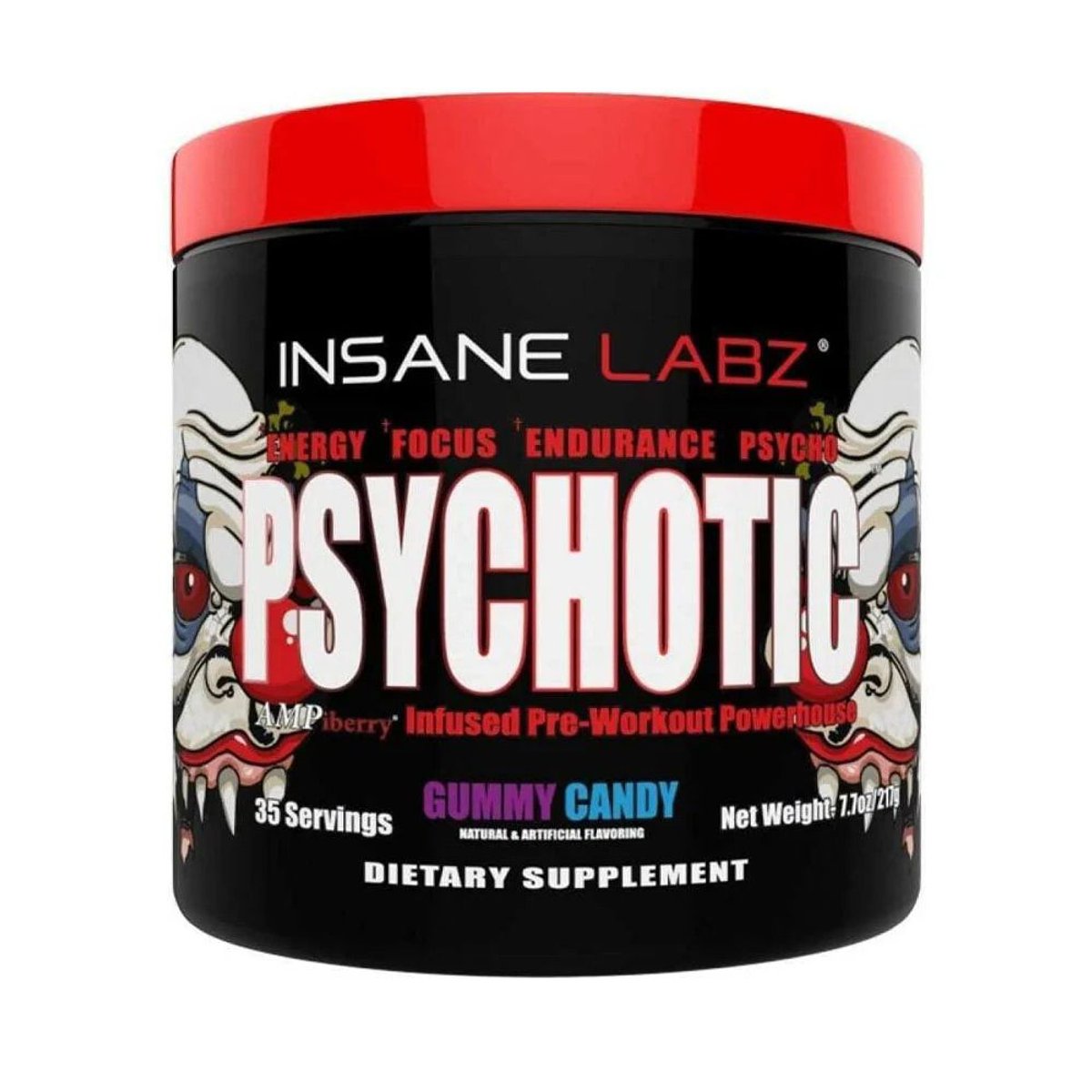 PSYCHOTIC RED ( Gummy Candy) 35 SERVICIOS