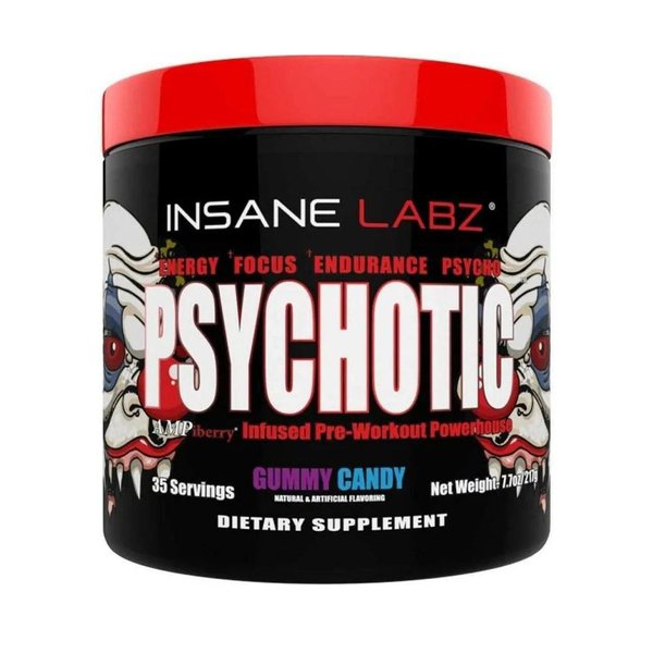 PSYCHOTIC RED ( Gummy Candy) 35 SERVICIOS