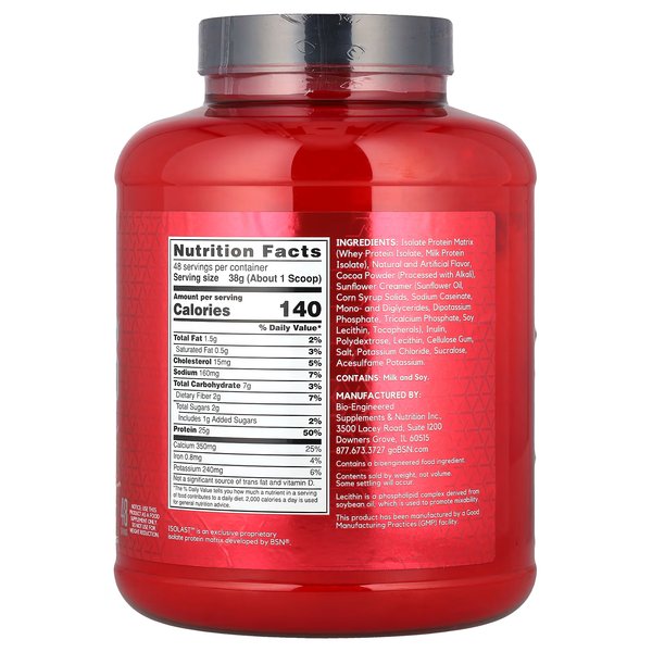 SYNTHA 6 ISO 5LBS - BSN