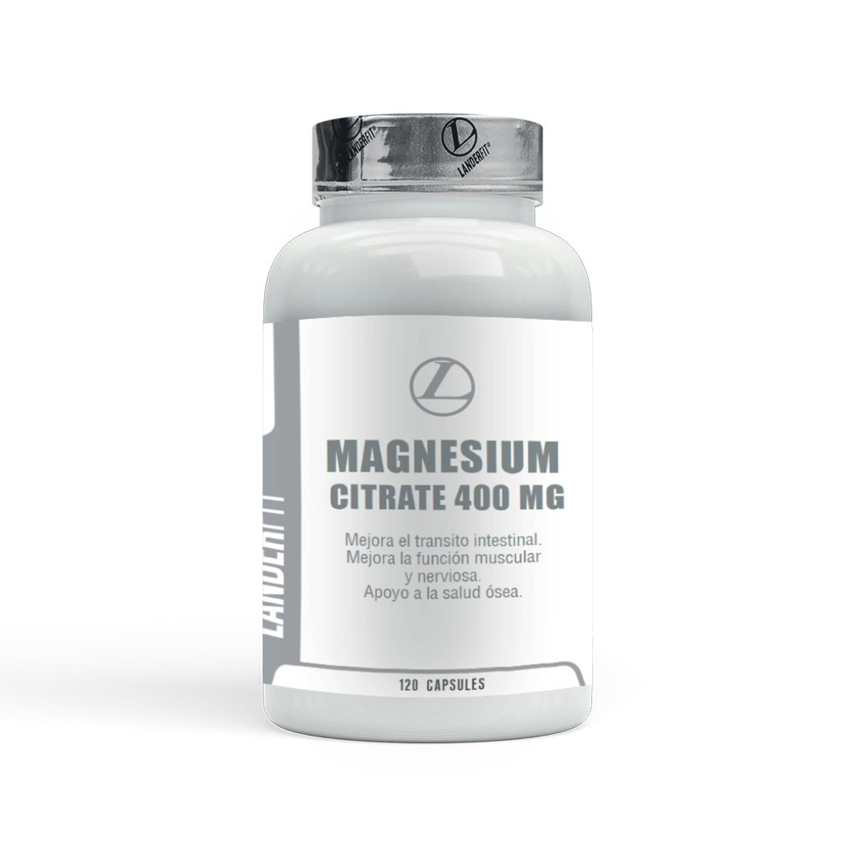 CITRATO DE MAGNESIO LANDERFIT 400MG X 120 CAPS