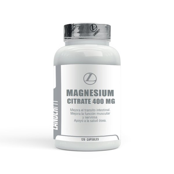 CITRATO DE MAGNESIO LANDERFIT 400MG X 120 CAPS