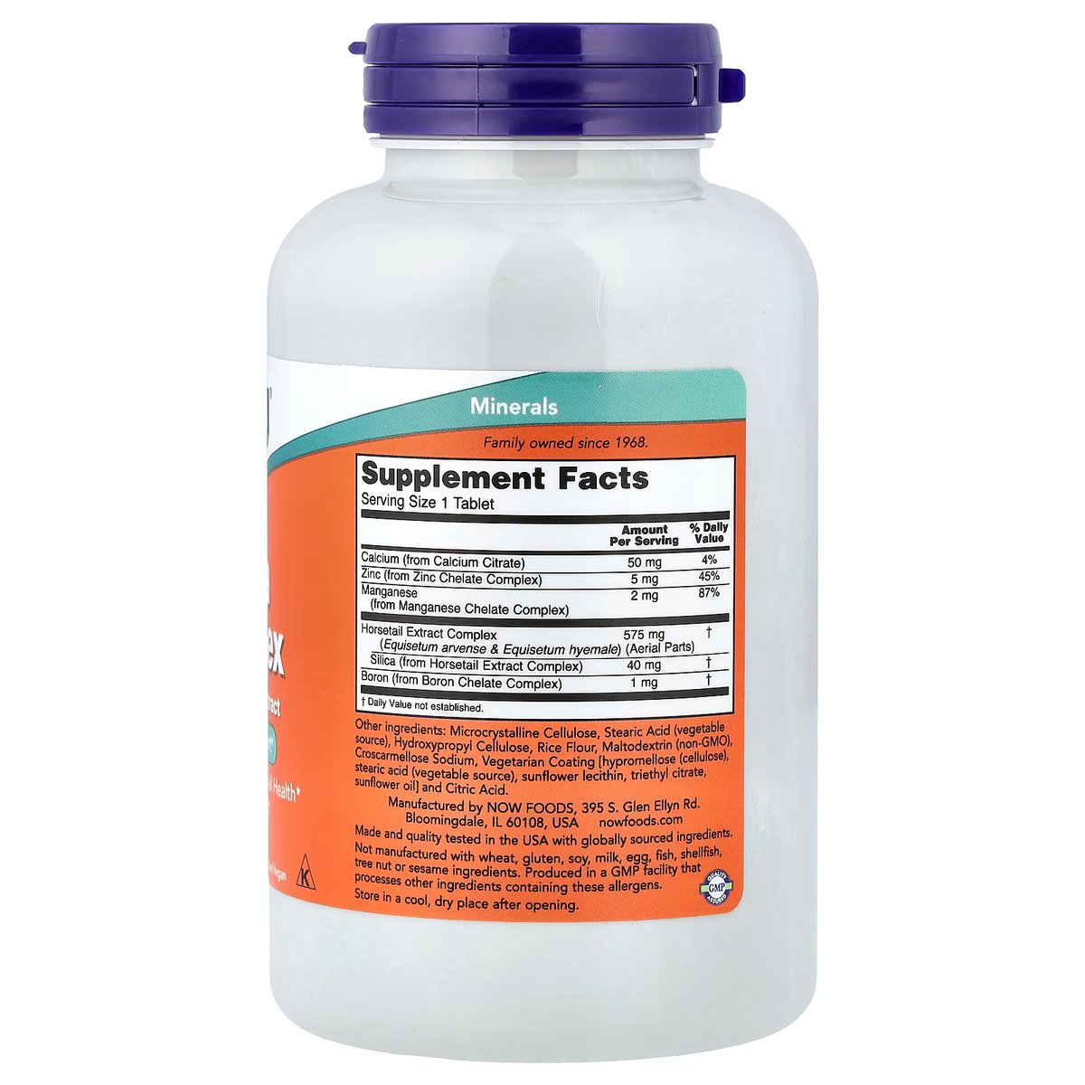 SILICA COMPLEX X 180 TABS - NOW - 2