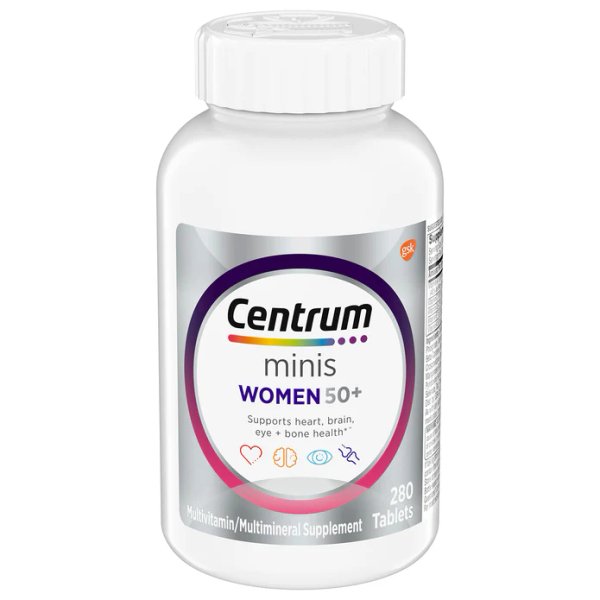 CENTRUM SILVER WOMEN MULTIVITAMIN 50+ CENTRUM X 280 TABS