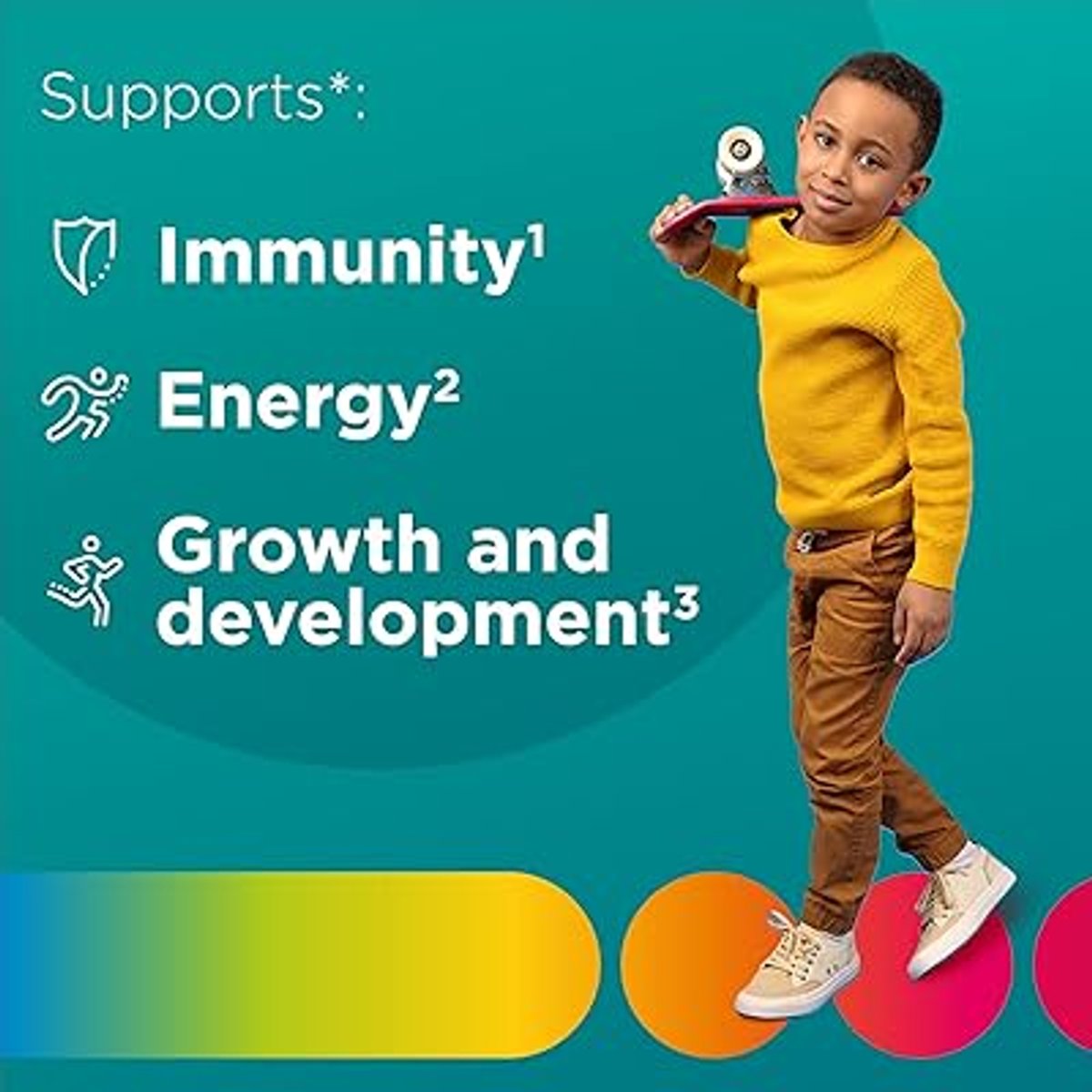 KIDS MULTIVITAMIN X 150 GUMMIES TROPICAL PUNCH - CENTRUM - 3