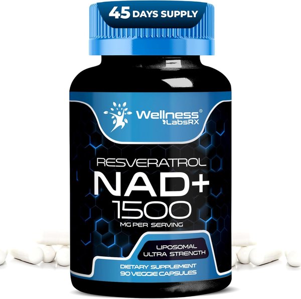 NAD + RESVERATROL 1500 MG X 90 CAPS