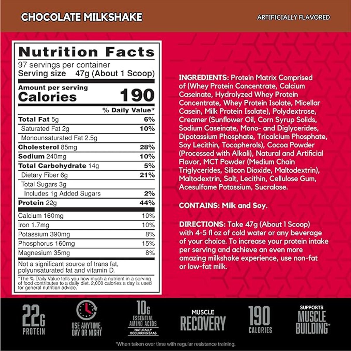 SYNTHA 6 BSN - 10LBS - 97 SERVICIOS