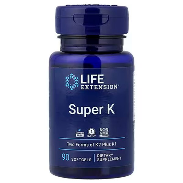 SUPER K x 90 SOFTGELS - LIFE EXTENSION