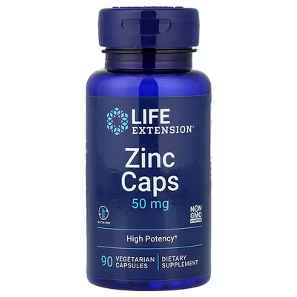 ZINC 50MG X 90 VEGGIE CAPS - LIFE EXTENSION