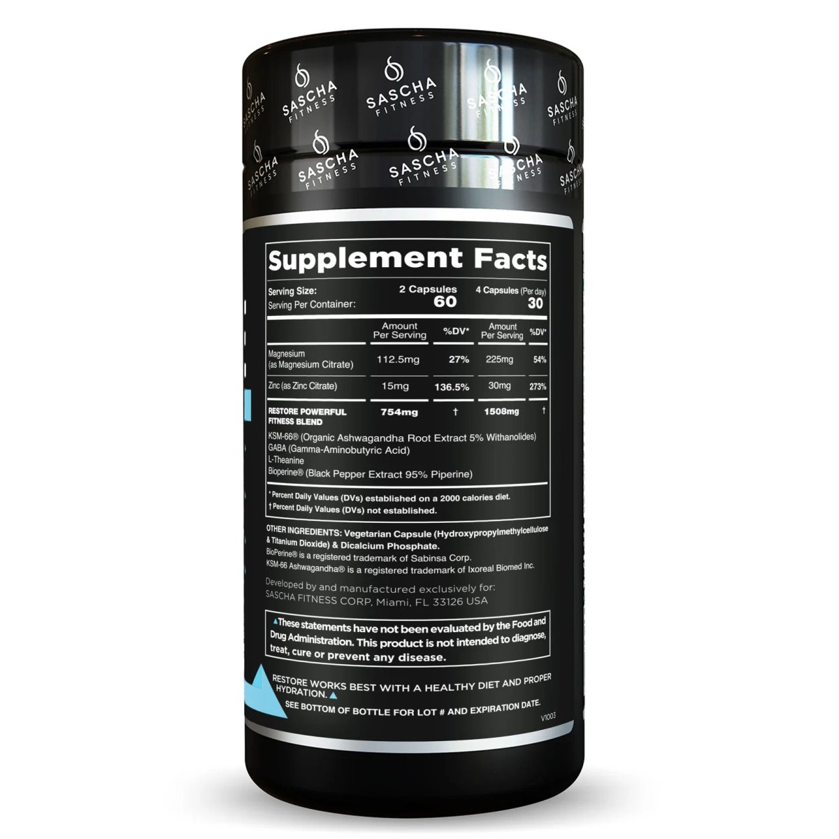 RESTORE SASCHA FITNESS