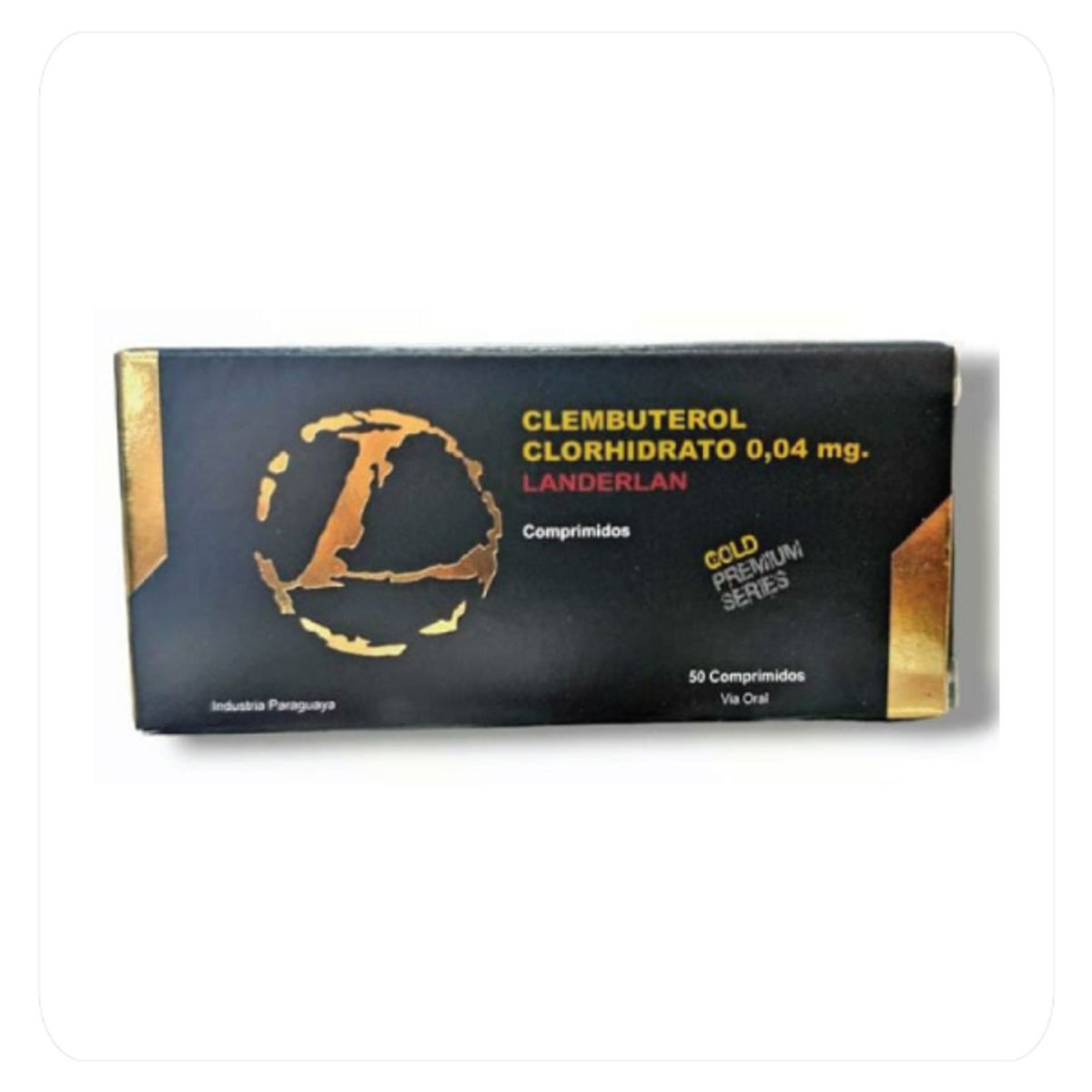 CLEMBUTEROL 0,04 MG X 50 COMPRIMIDOS – LANDERLAN GOLD - 2