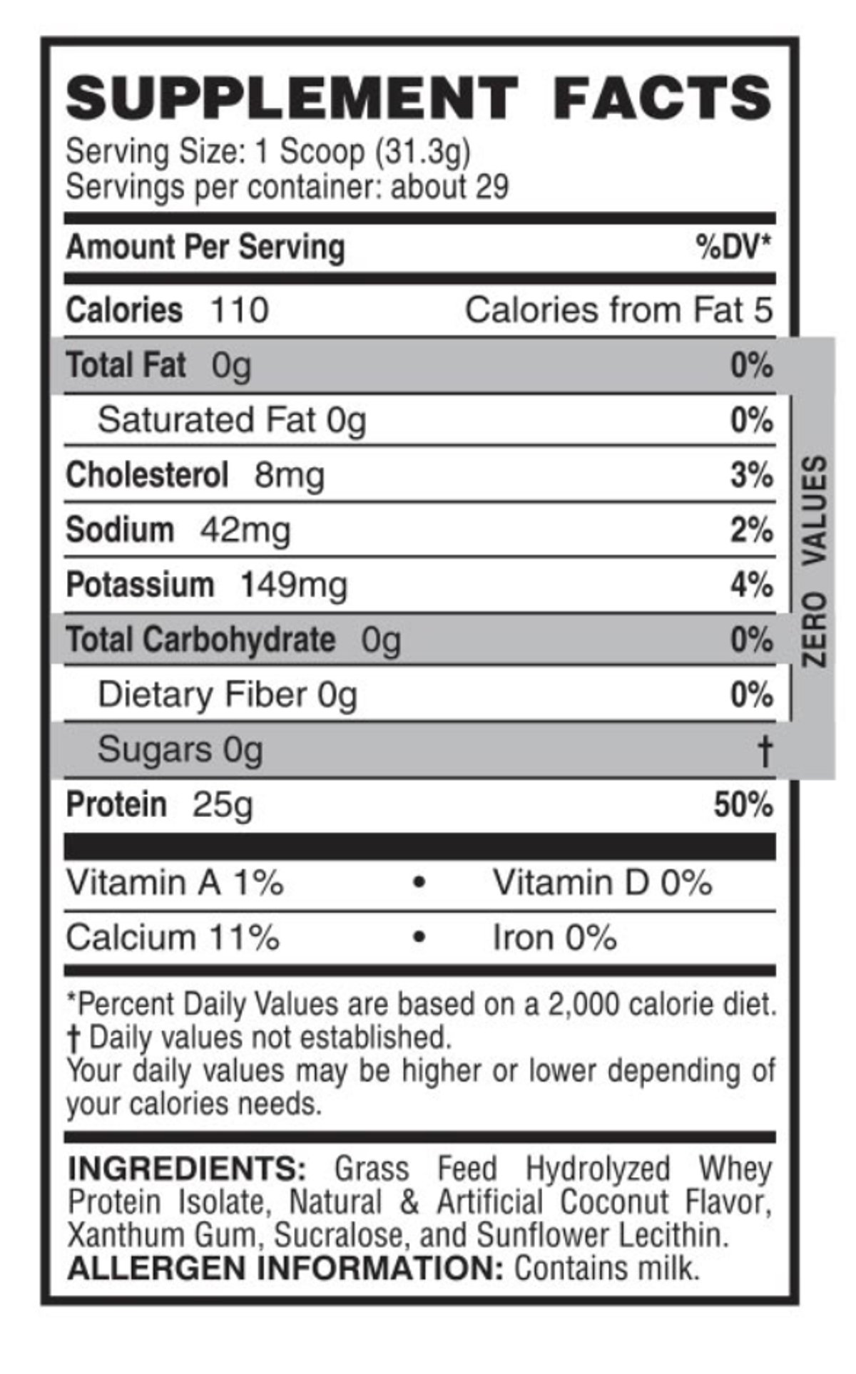 HYDRO DEFINITION 2LBS LANDERFIT