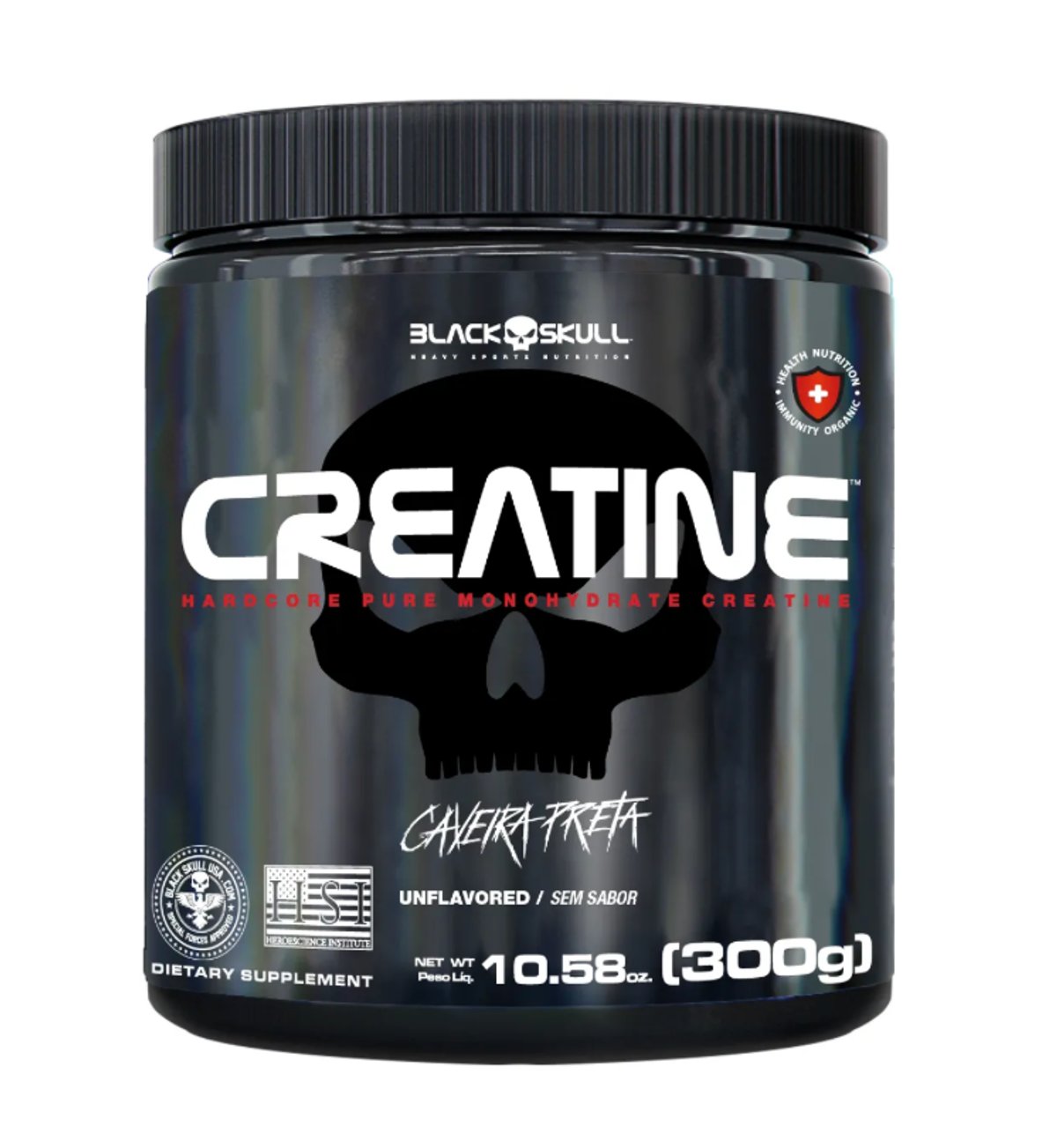 CREATINA 300G BLACK SKULL