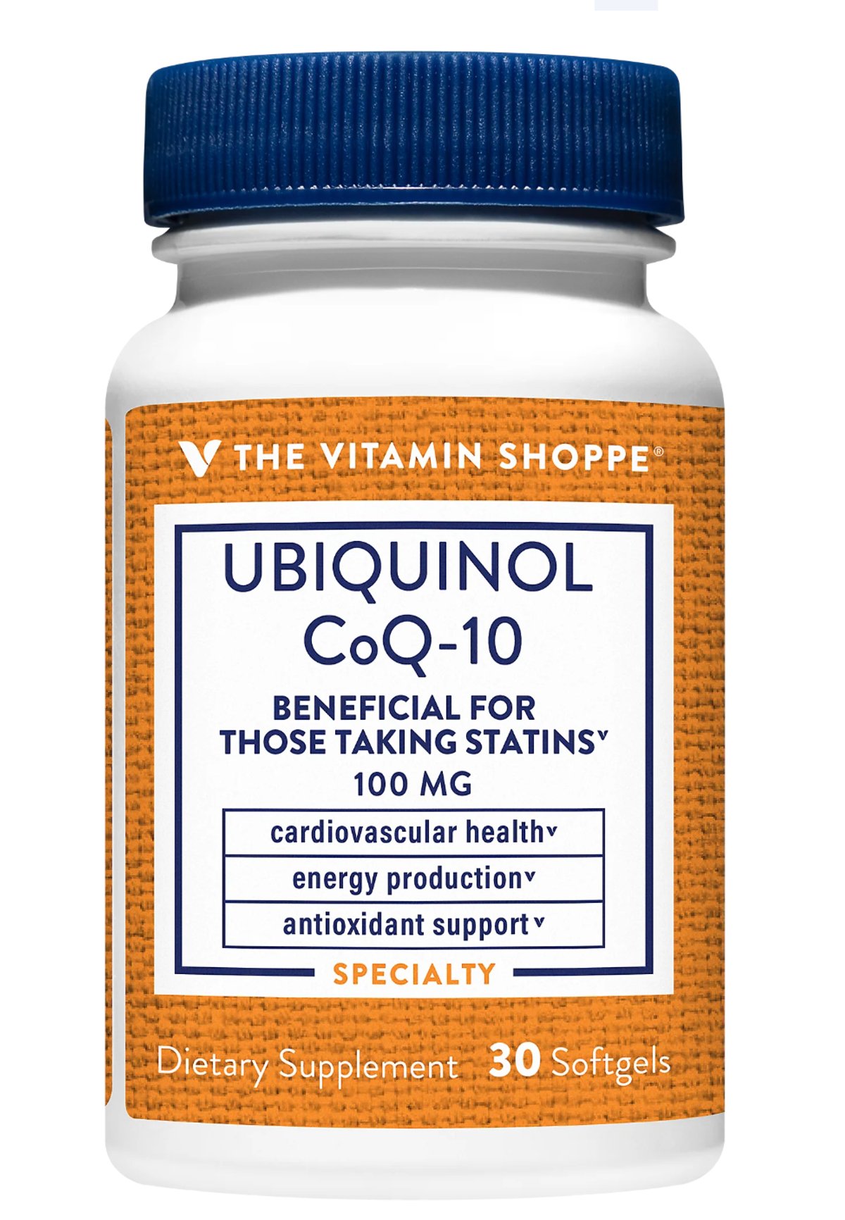 Ubiquinol CoQ-10 100 mg (30 Cápsulas Blandas) the Vitamin Shoppe