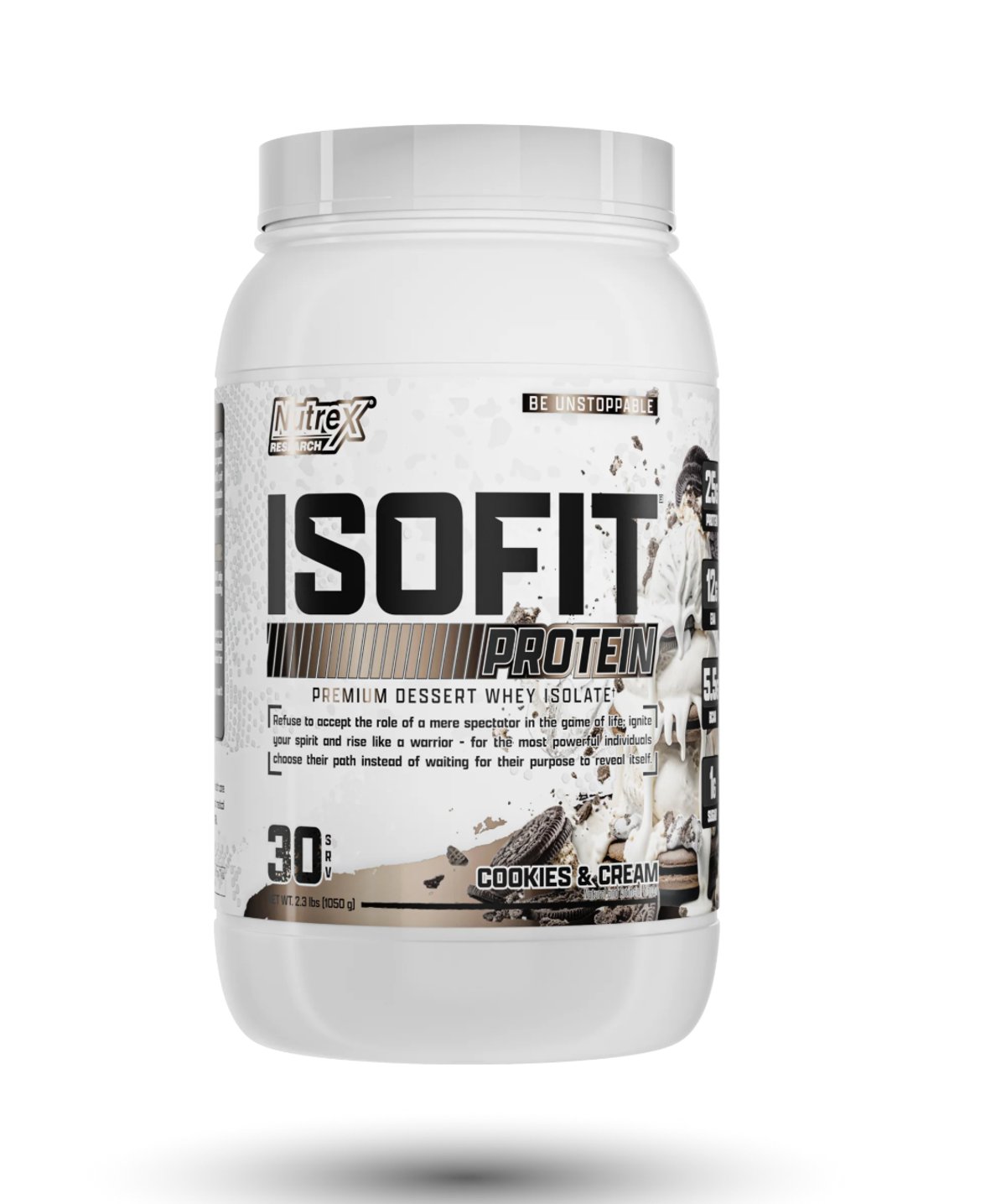 ISOFIT NUTREX COOKIES & CREAM 30 SERVICIOS