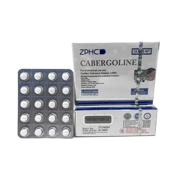 ZPHC  CABERGOLINA 0.25MG X 50 COMP 
