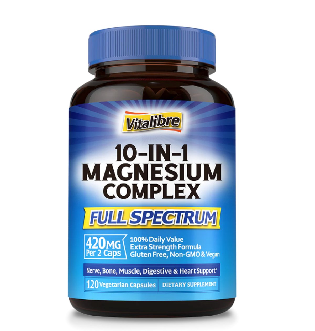 10 EN 1 MAGNESIO COMPLEX X 120 CAPS