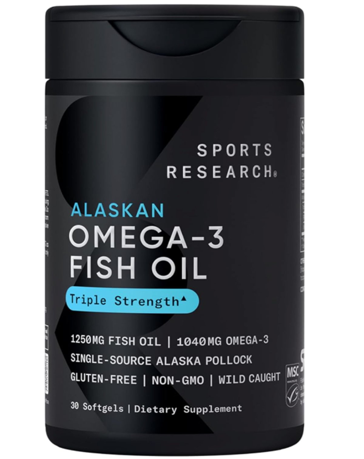 ALASKAN OMEGA 3 IFOS - 1250MG X 30 SOFTGELS - SPORTS RESEARCH
