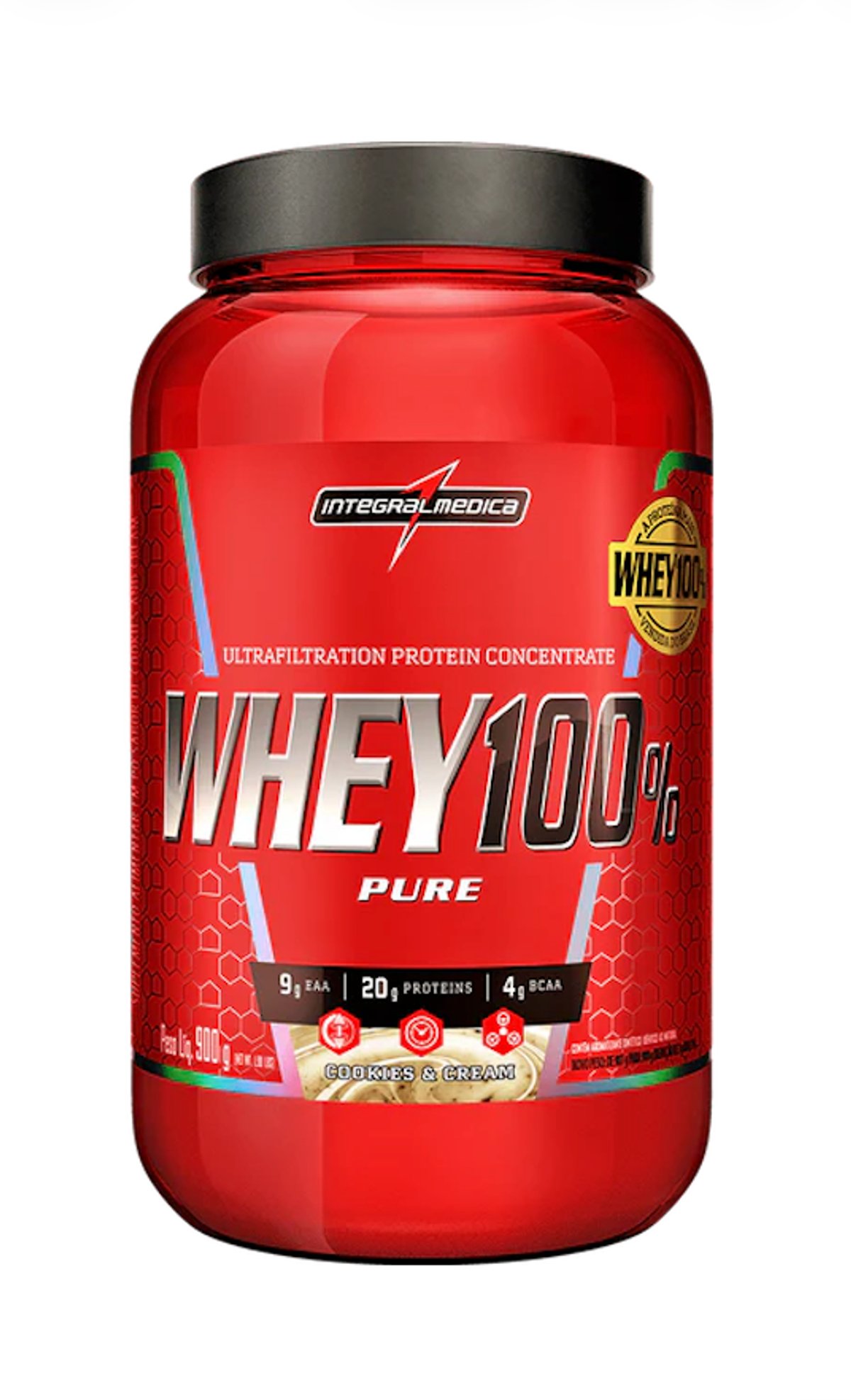 WHEY 100% INTEGRALMEDICA - 30 SERVICIOS