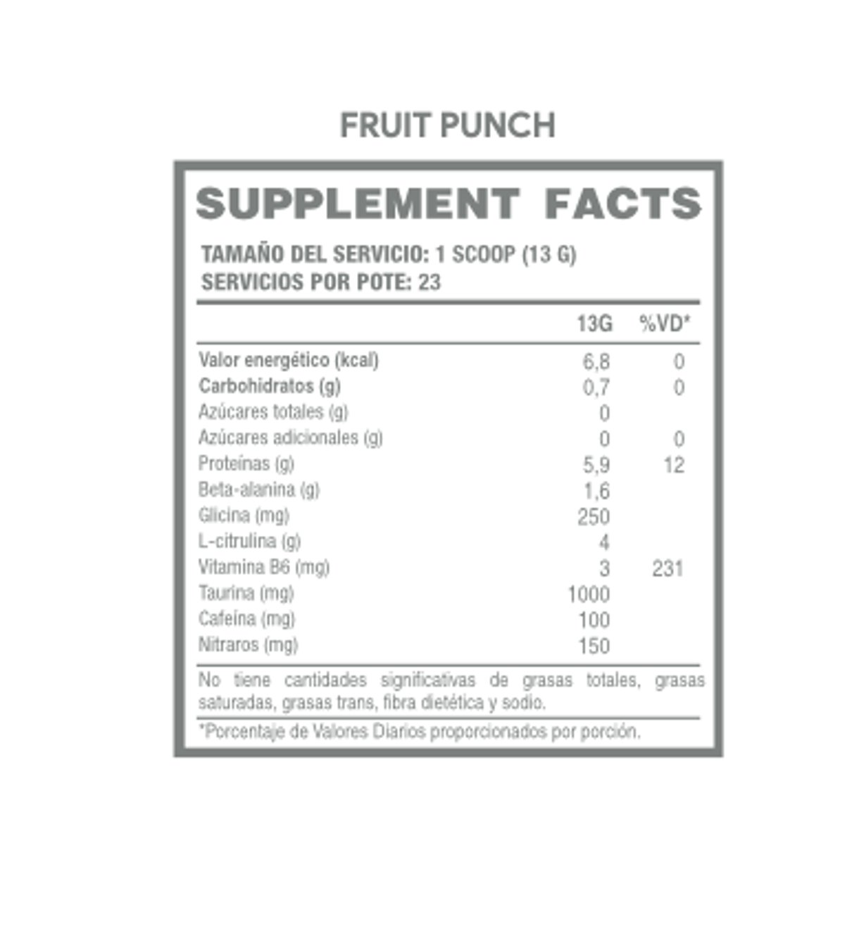 PRE WORKOUT SPORT SERIES LANDERFIT - 23 SERVICIOS - 5