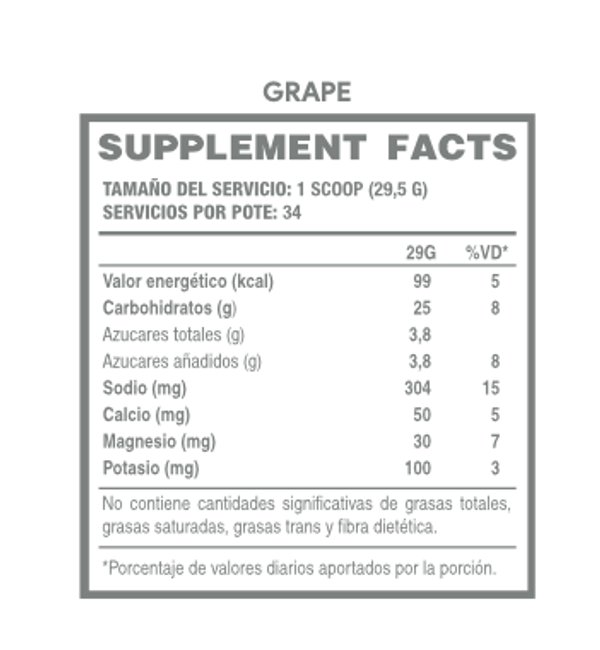 LANDERFIT POWER 34 SERVICIOS - Energía + hidratación + electrolitos