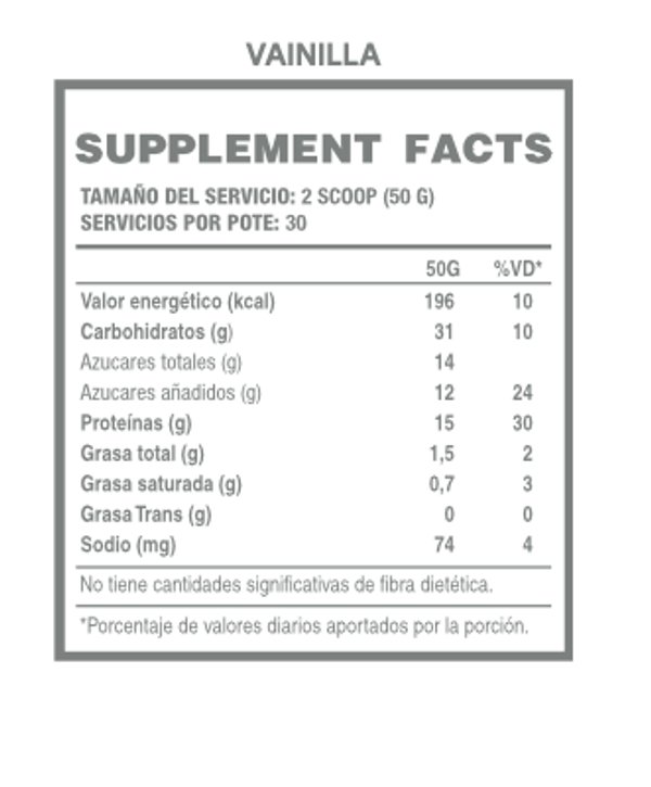 LANDER RECOVERY - PROTEÍNA + CARBO - 30 SERVICIOS