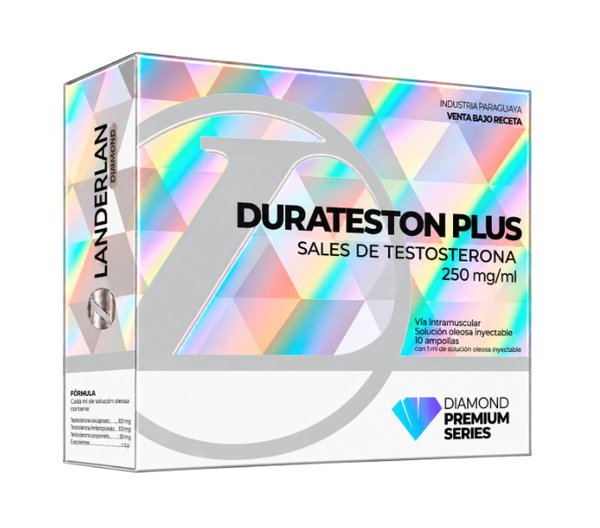 DURATESTON PLUS 10 AMPOLLAS X 1 ML 250mg/mL - LANDERLAN