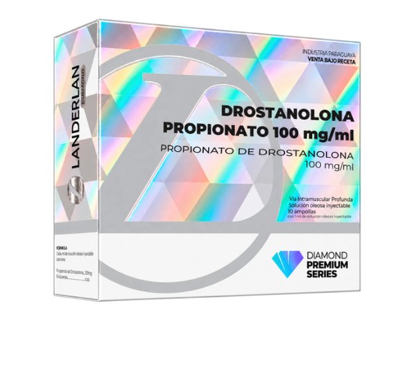 DROSTANOLONA PROPIONATO MASTERON 10 AMPOLLAS X 1 ML 100mg/mL - LANDERLAN