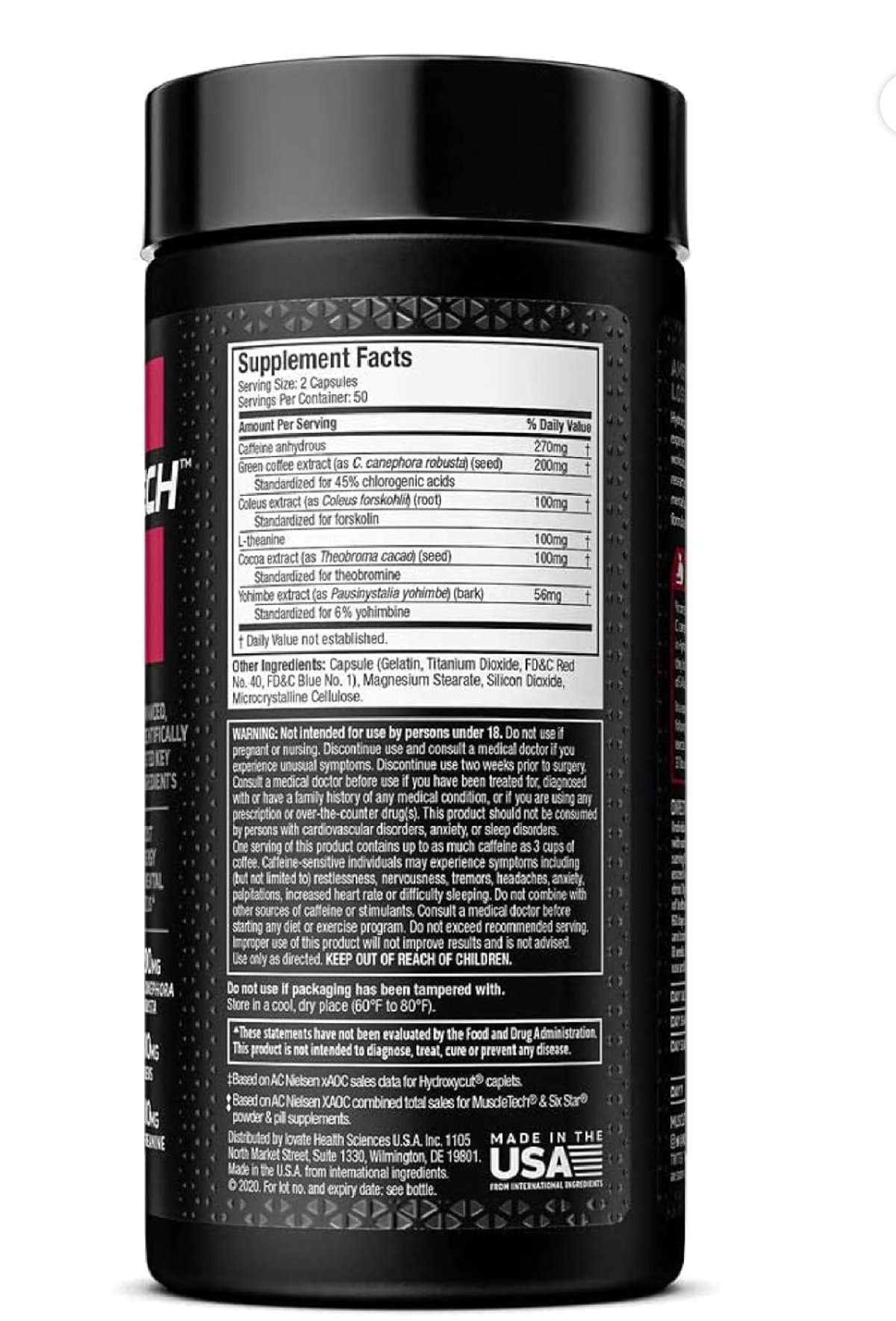  HYDROXICUT HARDCORE 100 CAPS - MUSCLETECH - 2