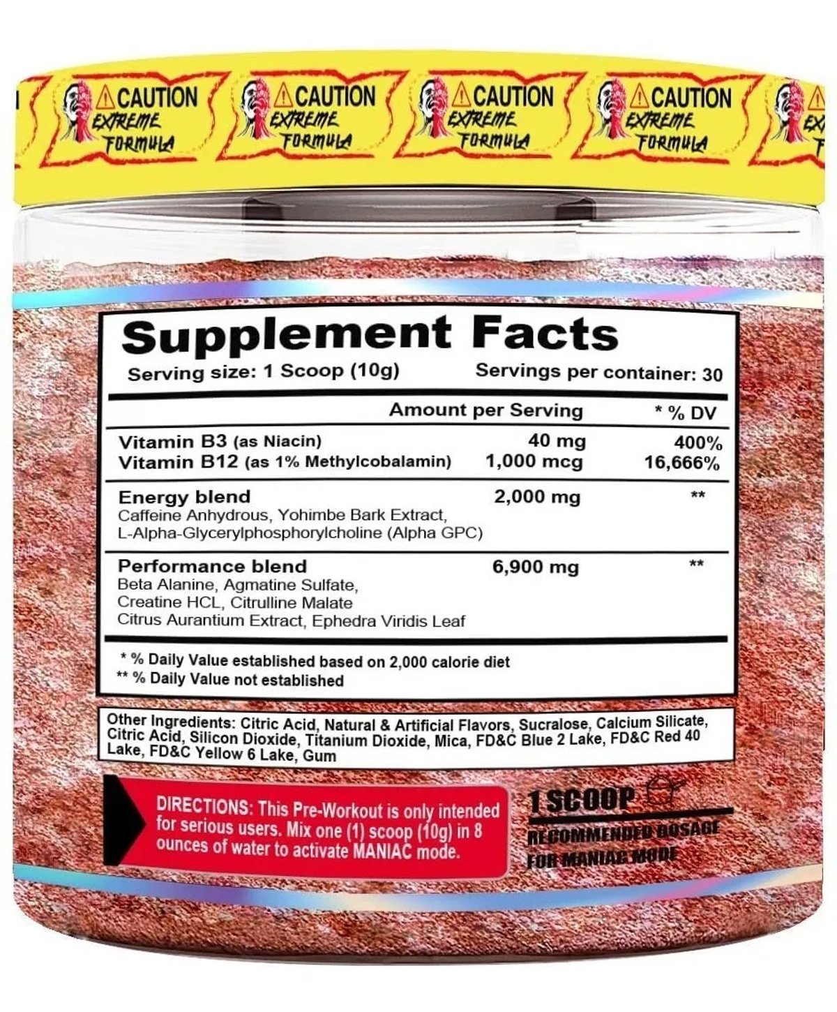 MANIAC 30 SERV TERROR LABZ