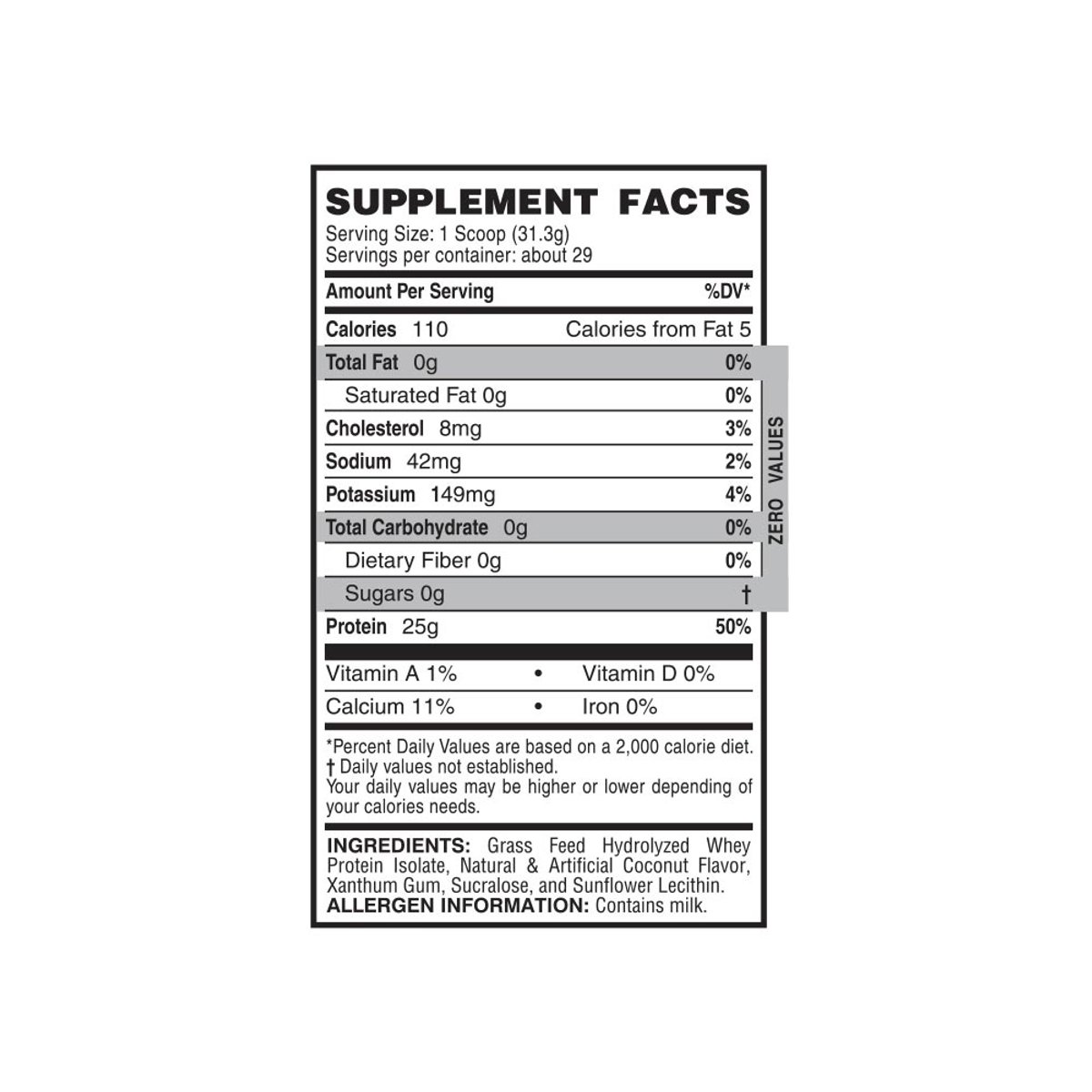 HYDRO DEFINITION 5LBS LANDERFIT