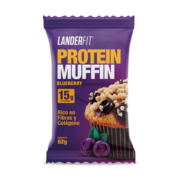 BROWNIE PROTEICO LANDERFIT - CAJA DE 12 UNIDADES