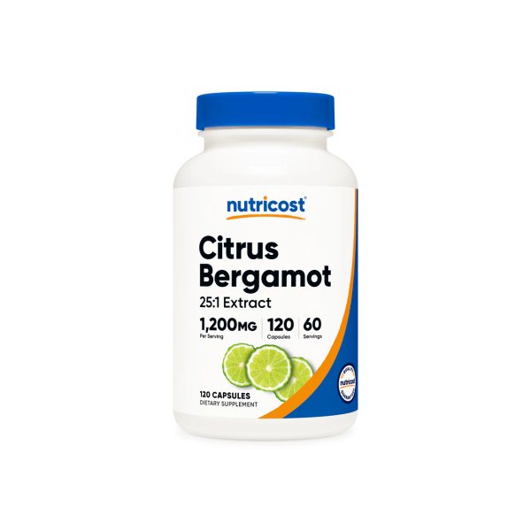 CITRUS BERGAMOT 1200MG X 120 CAPS - NUTRICOST