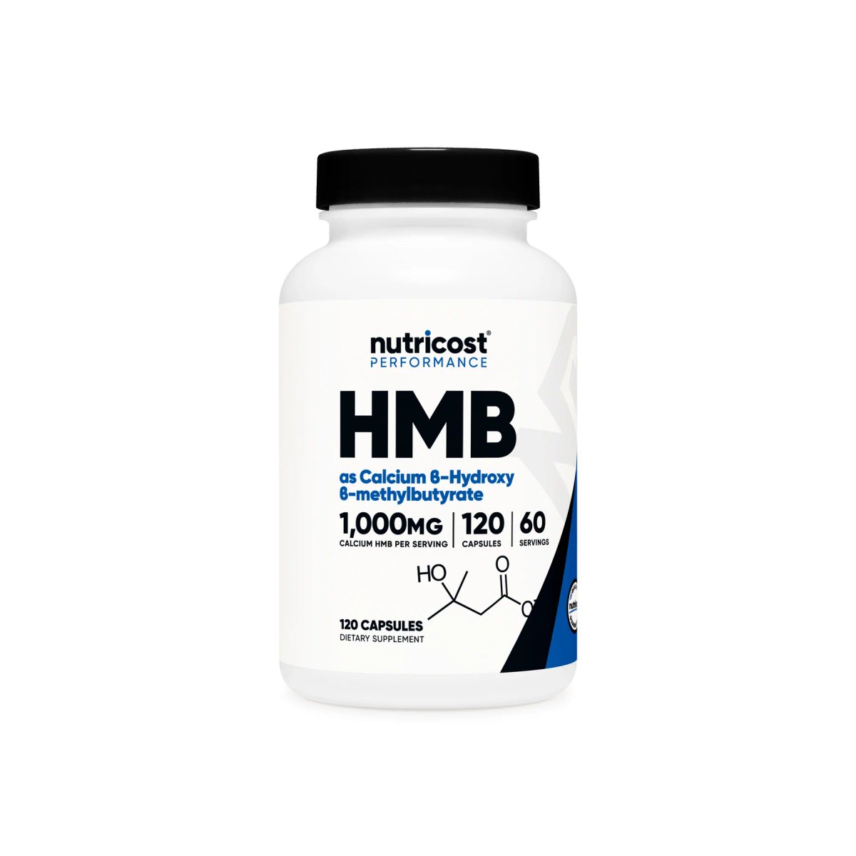 HMB 1000MG X 120 CAPS - NUTRICOST