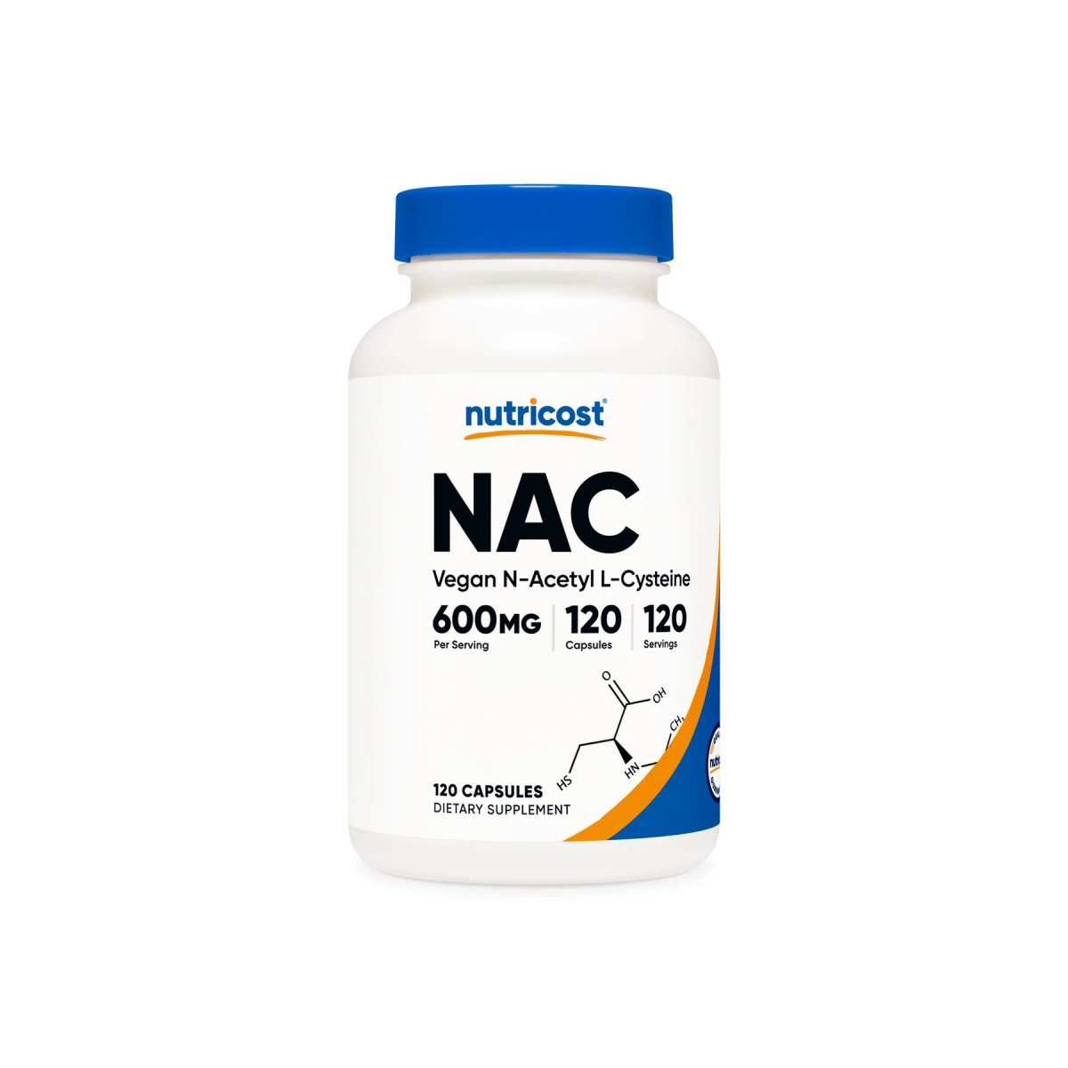 NAC 600MG X 120 CAPS - NUTRICOST