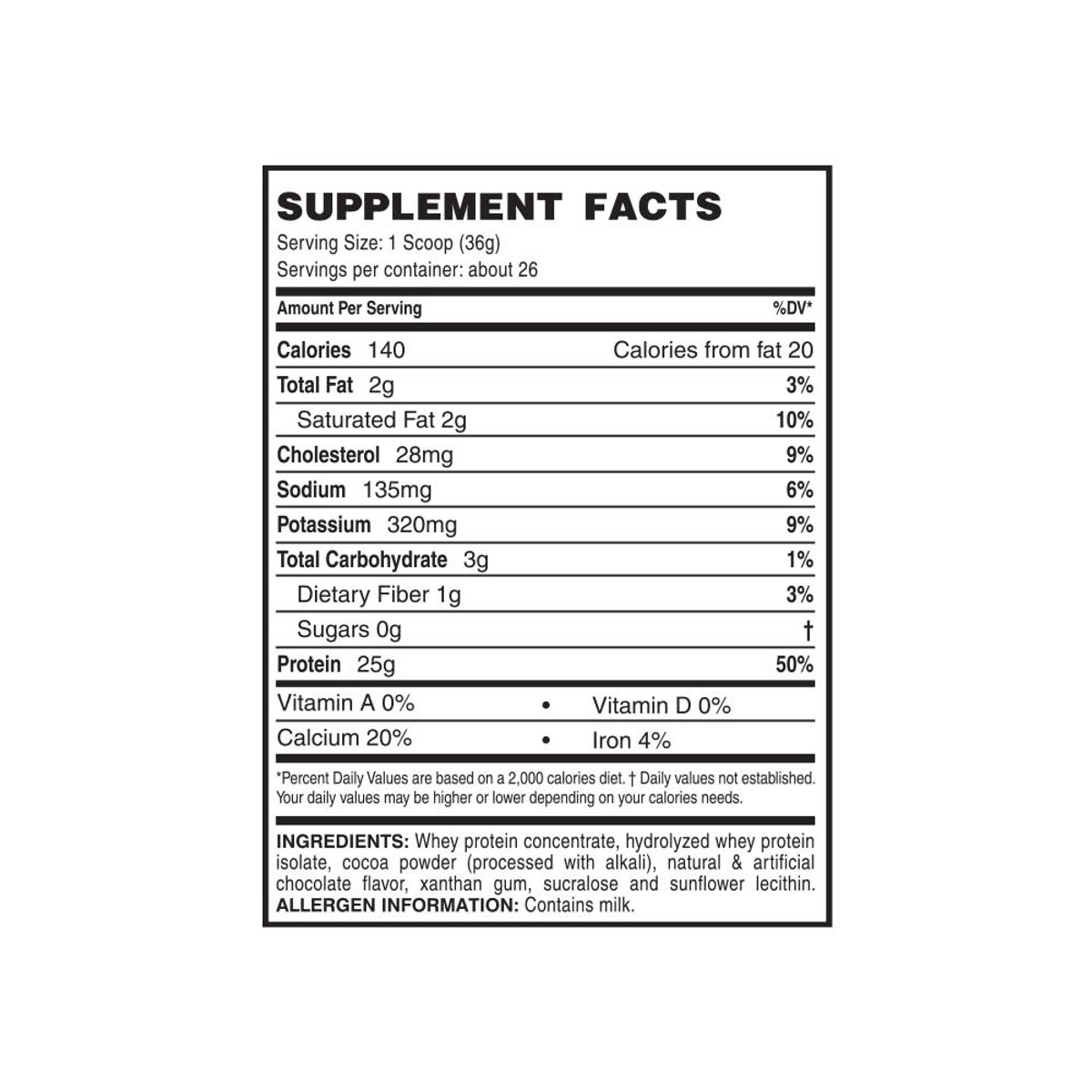 Premium Whey 2lbs Landerfit