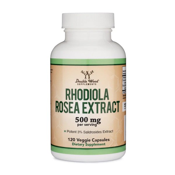RHODIOLA ROSEA 500 mg X 120 CAPS - DOUBLE WOOD