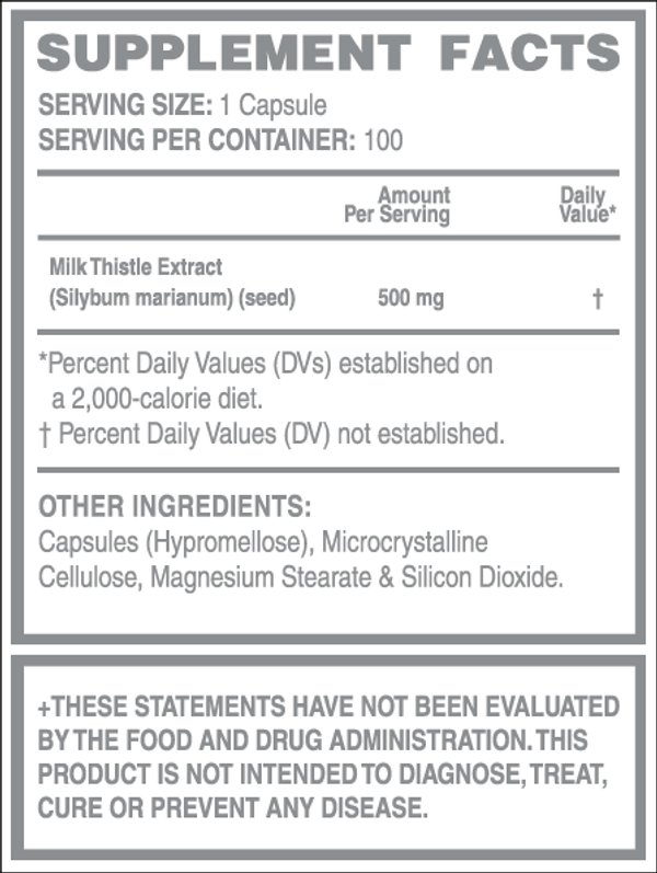 Milk Thistle 500 MG Landerfit