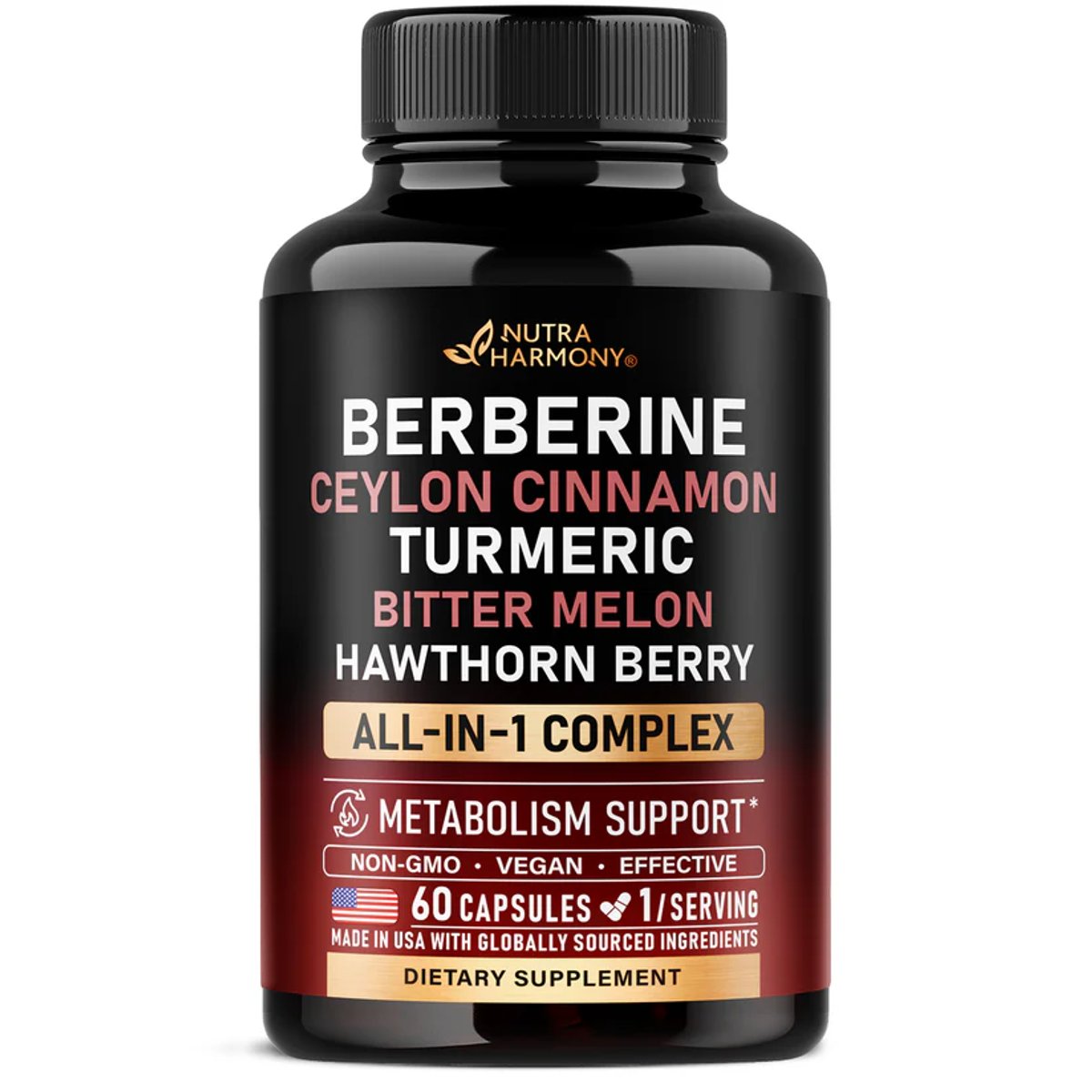 BERBERINA COMPLEX X 60 CAPS - NUTRA HARMONY