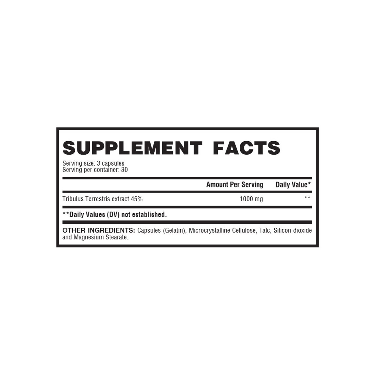 TRIBULUS TERRESTRIS LANDERFIT